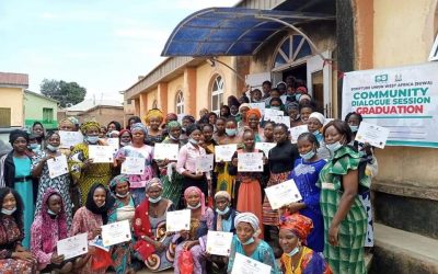 SGBV COMMUNITY DIALOGUE SESSIONS GRADUATION AT TUDUN WADA COMMUNITY IN PLATEAU STATE, NIGERIA