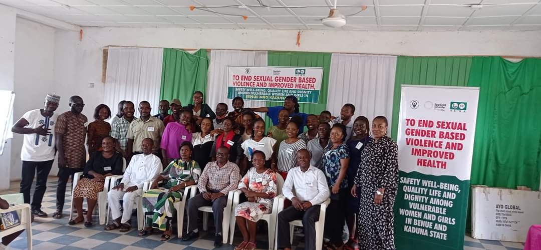 TEACHERS AND GENDER CHAMPIONS AT SGBV GUIDELINES DEVELOPMENT FOR SCHOOLS IN BENUE STATE, NIGERIA